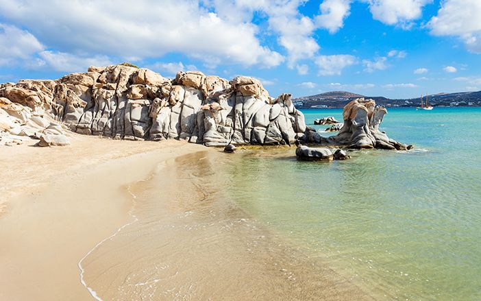 Kolympithres beach in Paros